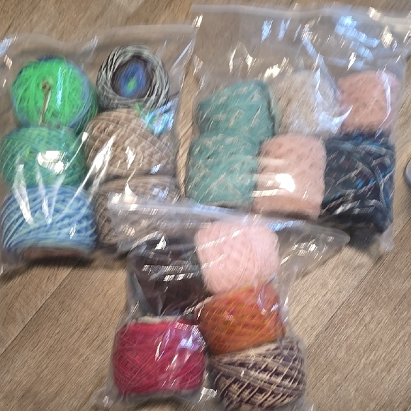 Other - Mixed Colorful Yarn Cupcakes Crafting, Sewing, Knitting